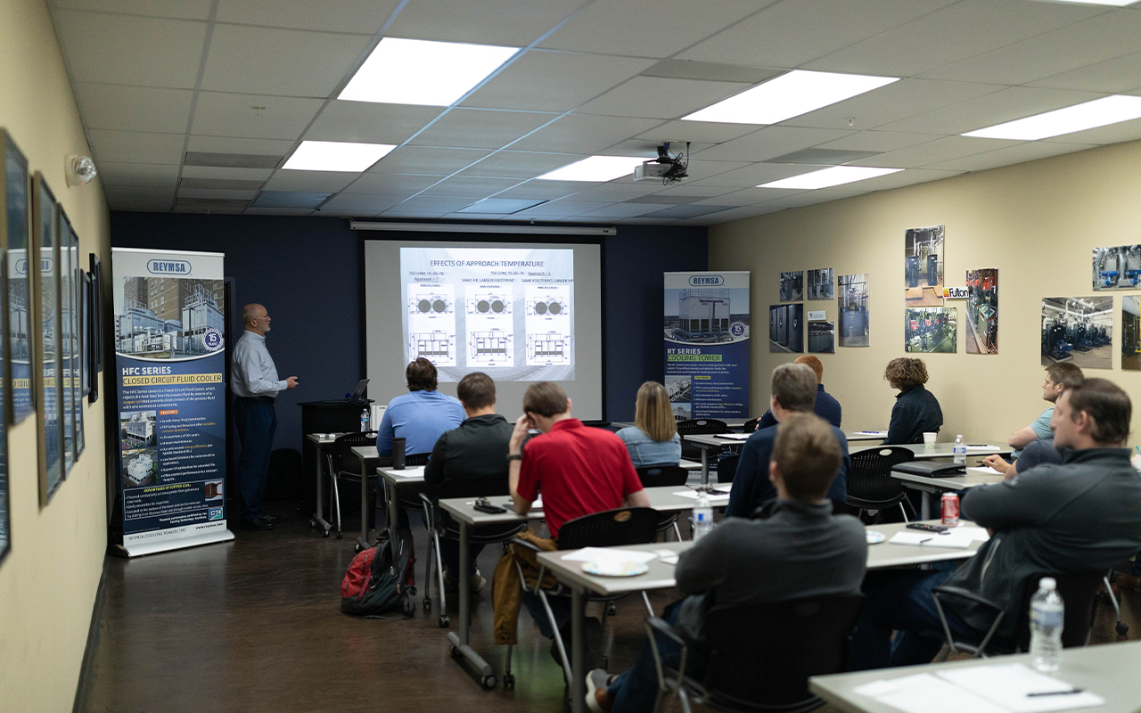 Engineer training seminar at Behrmann Company Headquarters